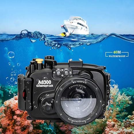 Sea Frogs For Sony A6300 130FT 40M Underwater Case Camera Diving