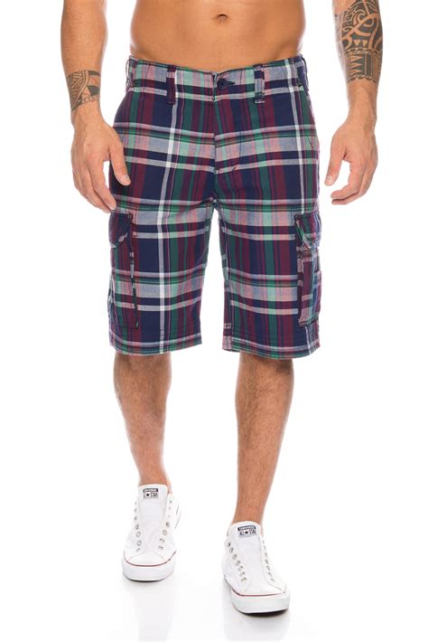 Rock Creek Herren Bermuda Sommer Shorts Hose Capri Karo Shorts Cargo H