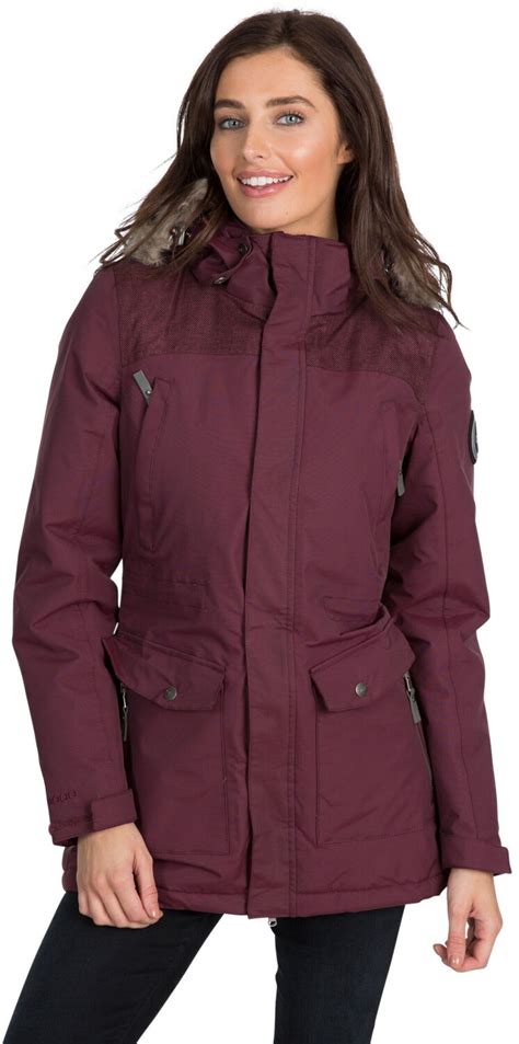 Trespass Dlx Women S Rosario Parka Jacket Les Soldes Arrivent Le