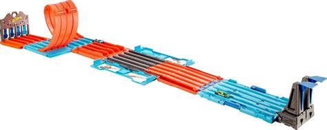 Hot Wheels Fth77 Builder Race Crate Connectable Track Set With Loops 2