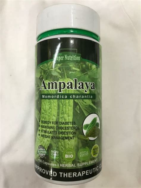 Ampalaya Capsule 500mg Lazada PH