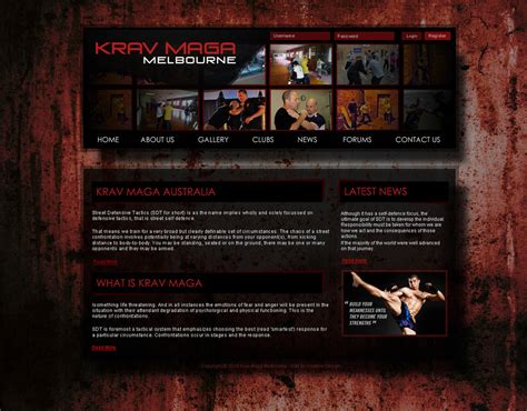 Krav Maga Melbourne By Vivationdesign On Deviantart