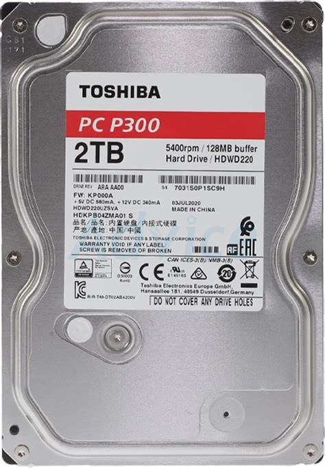 Toshiba P Tb Hdd Sata Iii Rpm Mb