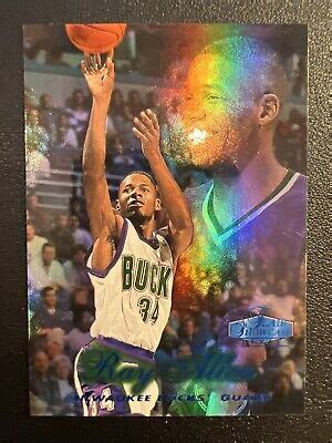 Ray Allen 1997 98 Flair Showcase Legacy Collection 100 Sp Hof Bucks