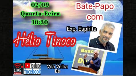 Bate Papo H Lio Tinoco Palestrante Esp Rita Vila Velha Es