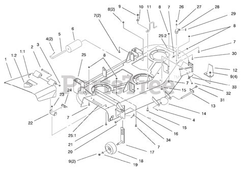 Toro Toro Side Discharge Mower Deck For Xi Tractors Sn