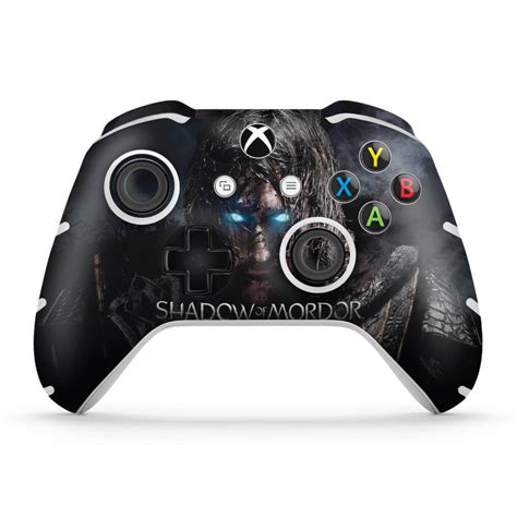 Skin Xbox One Slim X Controle Adesivo Middle Earth Shadow Of Mordor