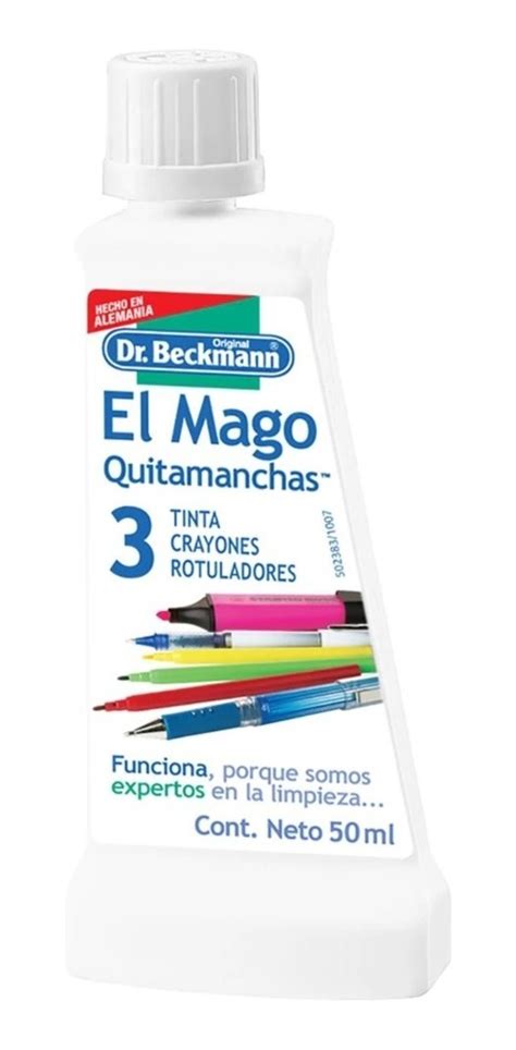 Removedor Quita Manchas De Ropa Tinta Crayon Marcador Pluma MercadoLibre