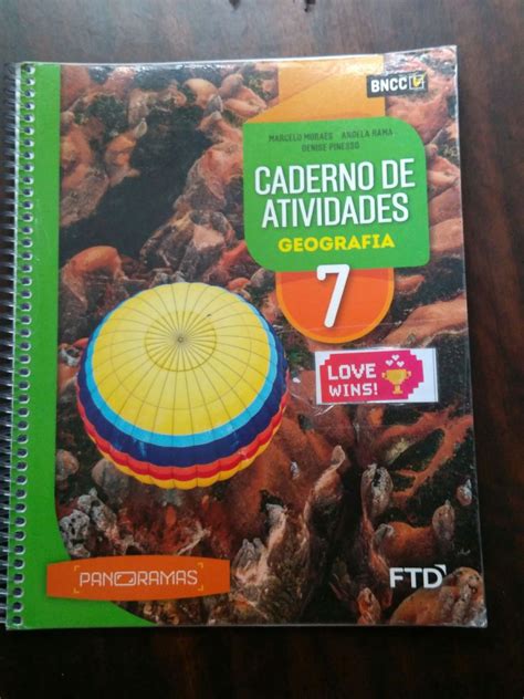 Livro Did Tico Panoramas Geografia Caderno De Atividades Livro Ftd