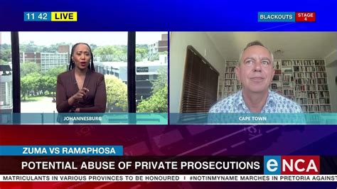 Zuma Vs Ramaphosa Potential Abuse Of Private Prosecution Youtube