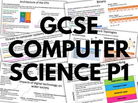 Grade 9 OCR GCSE Computer Science Paper 1 Paper 2 Slides Notes