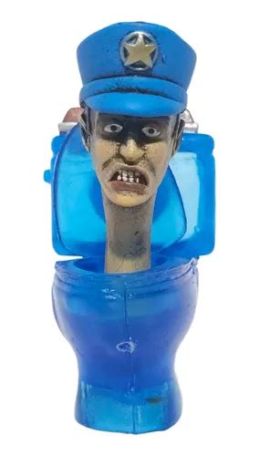 Figura Juguete Policia Taza Wc Skibidi Toilet Envío gratis