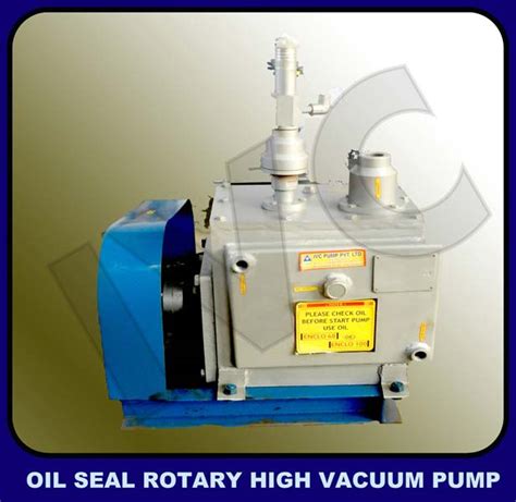 Oil Sealed Rotary High Vacuum Pump At Best Price In Ahmedabad ID 1006596