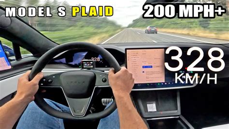 TESLA PLAID TRACK PACK 1020HP 0 328KMH 0 205MPH STANDING MILE YouTube