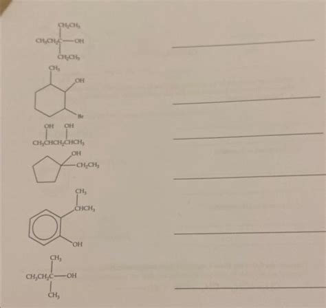 Solved Assign IUPAC Names To The Following Alcohols Chegg