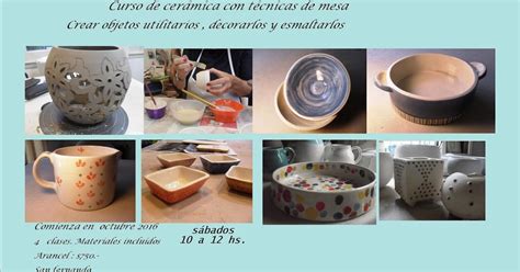 Ceramica Azucena Acevedo CERÁMICA CURSO DE 4 ENCUENTROS SAN FERNANDO