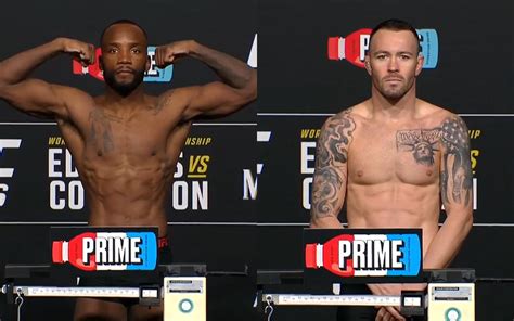 UFC 296 Weigh In Results UFC 296 Leon Edwards Vs Colby Covington