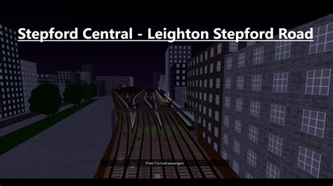 Stepford Central Leighton Stepford Road Class 707 Connect Timelapse Youtube