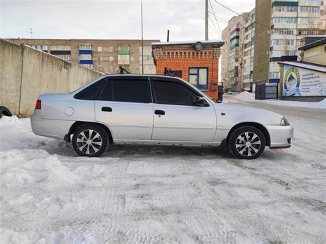 Стойки дверей в черный — Daewoo Nexia (N150), 1,5 л, 2013 года ...