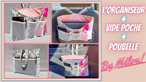 Tuto Diy Facile Coudre L Organiseur Vide Poche Poubelle En Tissu