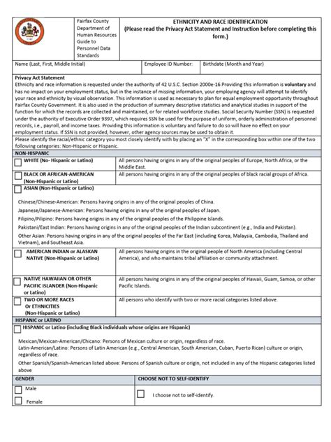 Ethnicity Race Identification Pdf