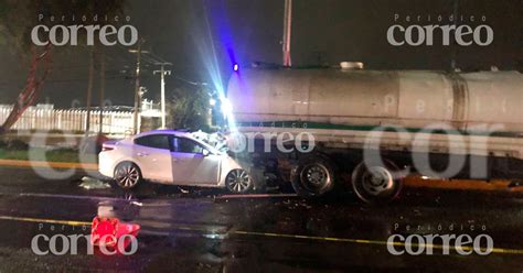 Conductor Pierde La Vida Al Chocar Contra Pipa De Agua En San José El Alto León Periódico Correo