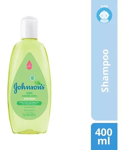 Shampoo Johnson S Baby Cabello Claro Con Manzanilla 400ml MercadoLibre