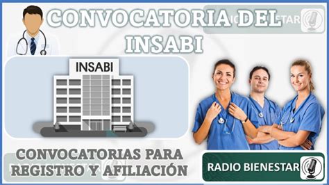 ≫ 🥇 Convocatoria De Insabi 2024 2025 Imss Bienestar 【2025 】pueblos