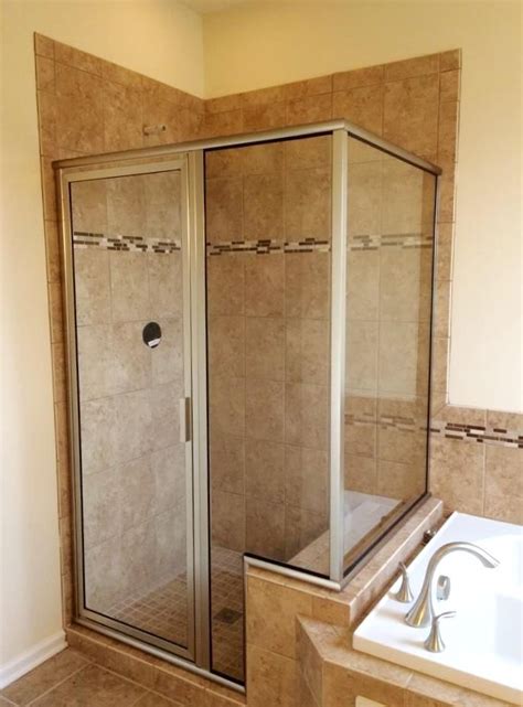 Fully Framed Shower Enclosure Door Panel Return Furnished