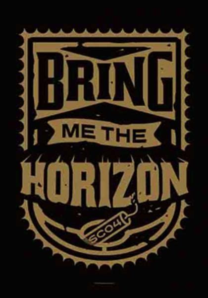 Bring Me The Horizon Poster Flag Dynamite Shield Tapestry Bring Me The Horizon Fabric Poster