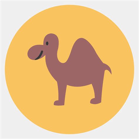 Icon Camel Islamic Elements Of Ramadhan Eid Al Fitr Eid Al Adha