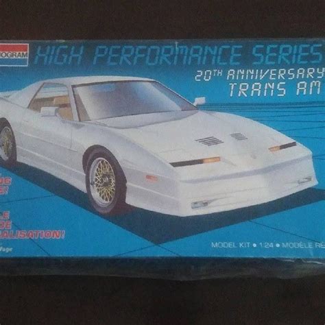 Decals For Monogram 20th Anniversary Trans Am Turbo The 1989 White Gta Wanted Model Cars