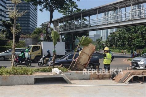 Pembangunan Taman Spot Budaya Di Dukuh Atas Republika Online