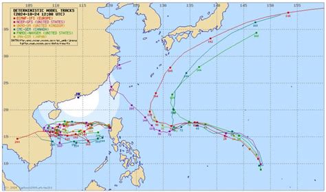 康芮颱風恐撲台！美模式估「穿心颱」炸雨 各國預測路徑一次看