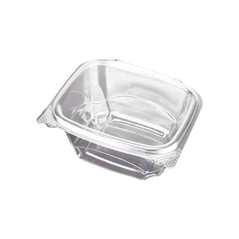 Factory Wholesale Good Price Pla Pet Transparent Hinged Clamshell