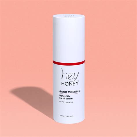 GOOD MORNING Honey Silk Facial Serum | Sustainable Skin Care Products – Hey Honey Beauty