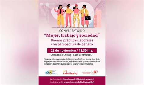 Sindical Cl Conversatorio Mujer Trabajo Y Sociedad