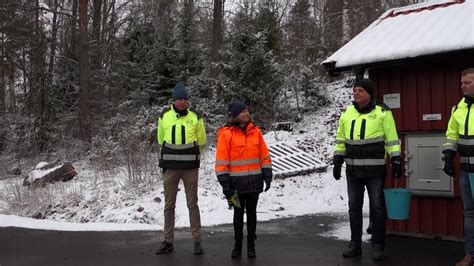 Invigning av vattensamarbete mellan Tierps energi och miljö och