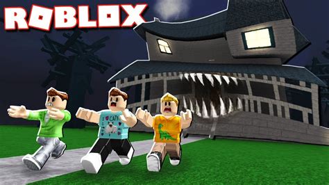 Roblox Monster House - Jogando Roblox Em Um Mapa De Transando