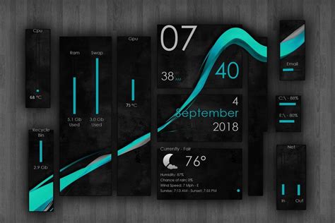 10 Best Rainmeter Visualizer Skins For Windows 10 2020 Themelower