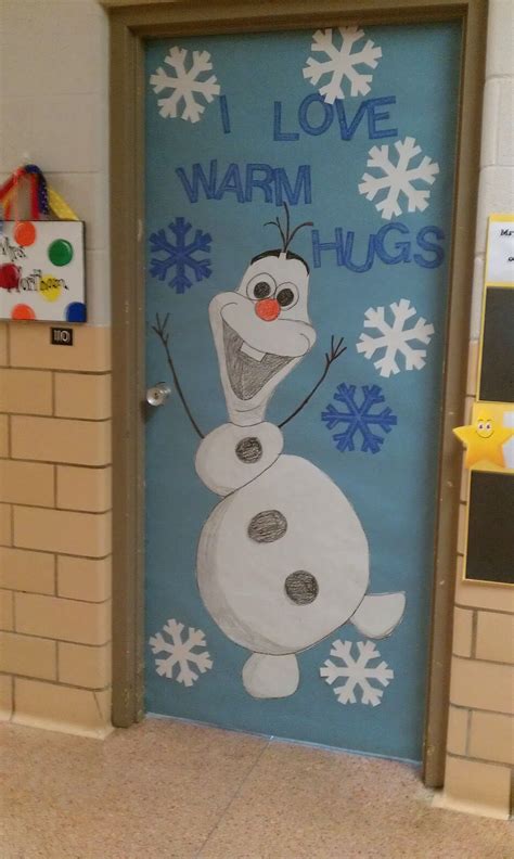 Frozen Clasroom Door School Door Decorations Classroom Christmas Decorations Christmas Door