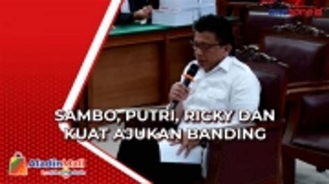 Ferdy Sambo Putri Candrawathi Ricky Rizal Dan Kuat Ma Ruf Resmi