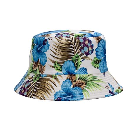 TureClos Women Bucket Hat Wide Brim Beach Portable Travel Sun