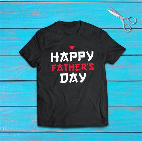 Happy Fathers Day Shirt Heart T Fother Happy Fathers Day Happy