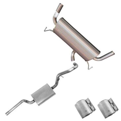 Stainless Steel Resonator Muffler Exhaust System Fits 2013 2019 Ford Escape Ebay