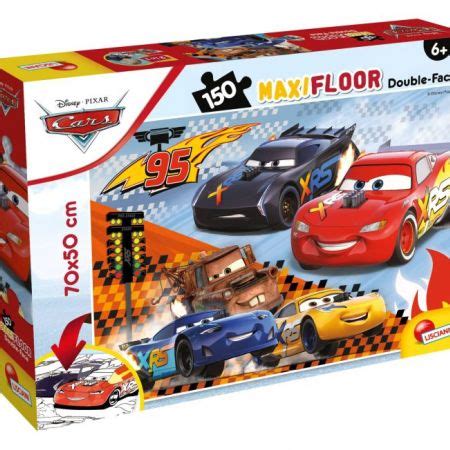 Lisciani Disney Puzzle Maxifloor Cars 150 Pcs Makhsoom