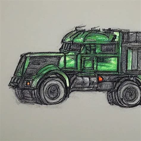 A Transport Erector Launcher Drawn In Crayon Stable Diffusion OpenArt