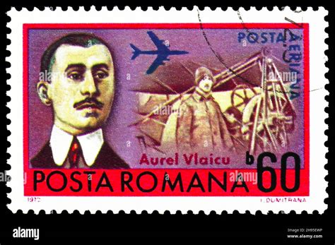 MOSCOW RUSSIA OCTOBER 24 2021 Postage Stamp Printed In Romania