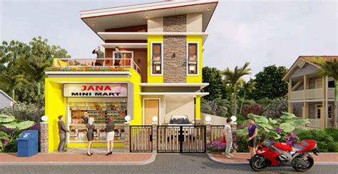 4 Inspirasi Desain Toko Minimalis Cocok Untuk Buka Di Depan Rumah