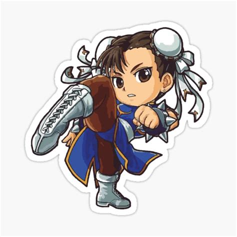 Chun Li Sticker For Sale By Megatroll Redbubble